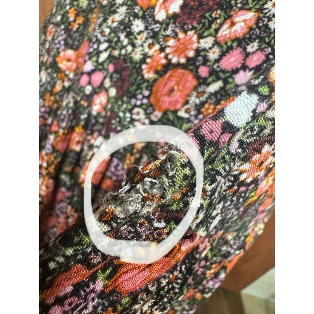 Jessica Simpson SMALL Garden Escape LEILANI floral open front cardigan duster - Picture 7 of 14